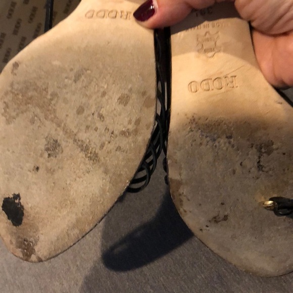 RODO Black Sandal Size 9.5 - Picture 4 of 5